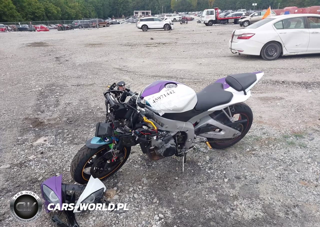 2012 Yamaha Yzfr6 VIN:JYARJ16E2CA026896 - 2