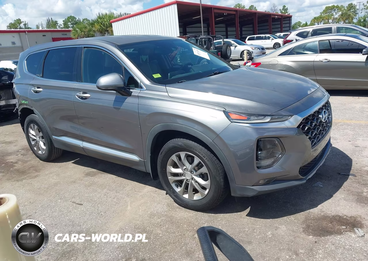2019 Hyundai Santa Fe Sel VIN:5NMS33AD4KH126710 - 1