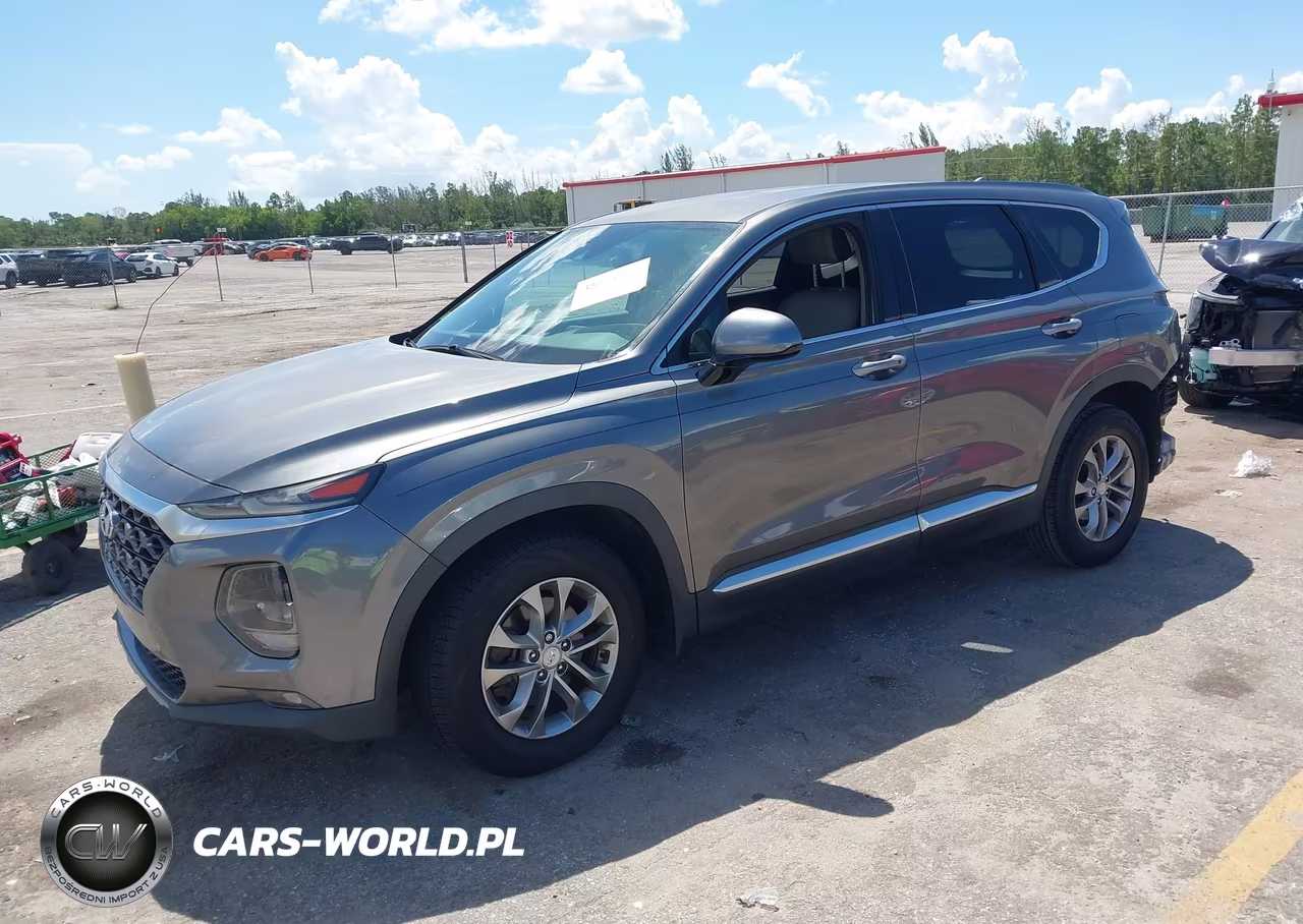 2019 Hyundai Santa Fe Sel VIN:5NMS33AD4KH126710 - 2