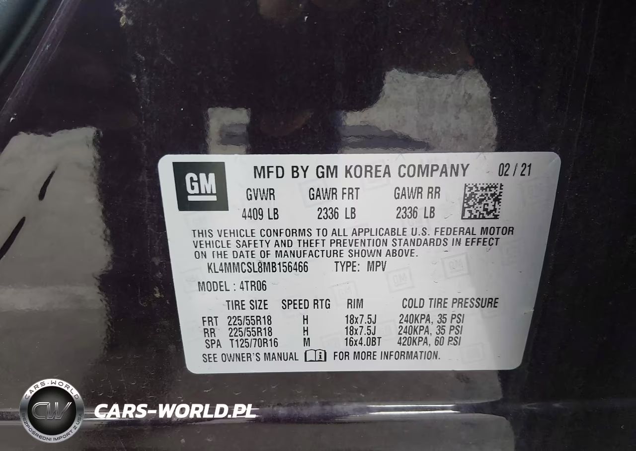 2021 Buick Encore Gx Awd Preferred VIN:KL4MMCSL8MB156466 - 9