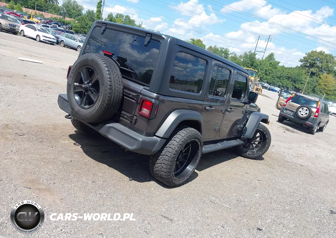 2019 Jeep Wrangler Unlimited Sport S 4X4 VIN:1C4HJXDN1KW668470 - 4