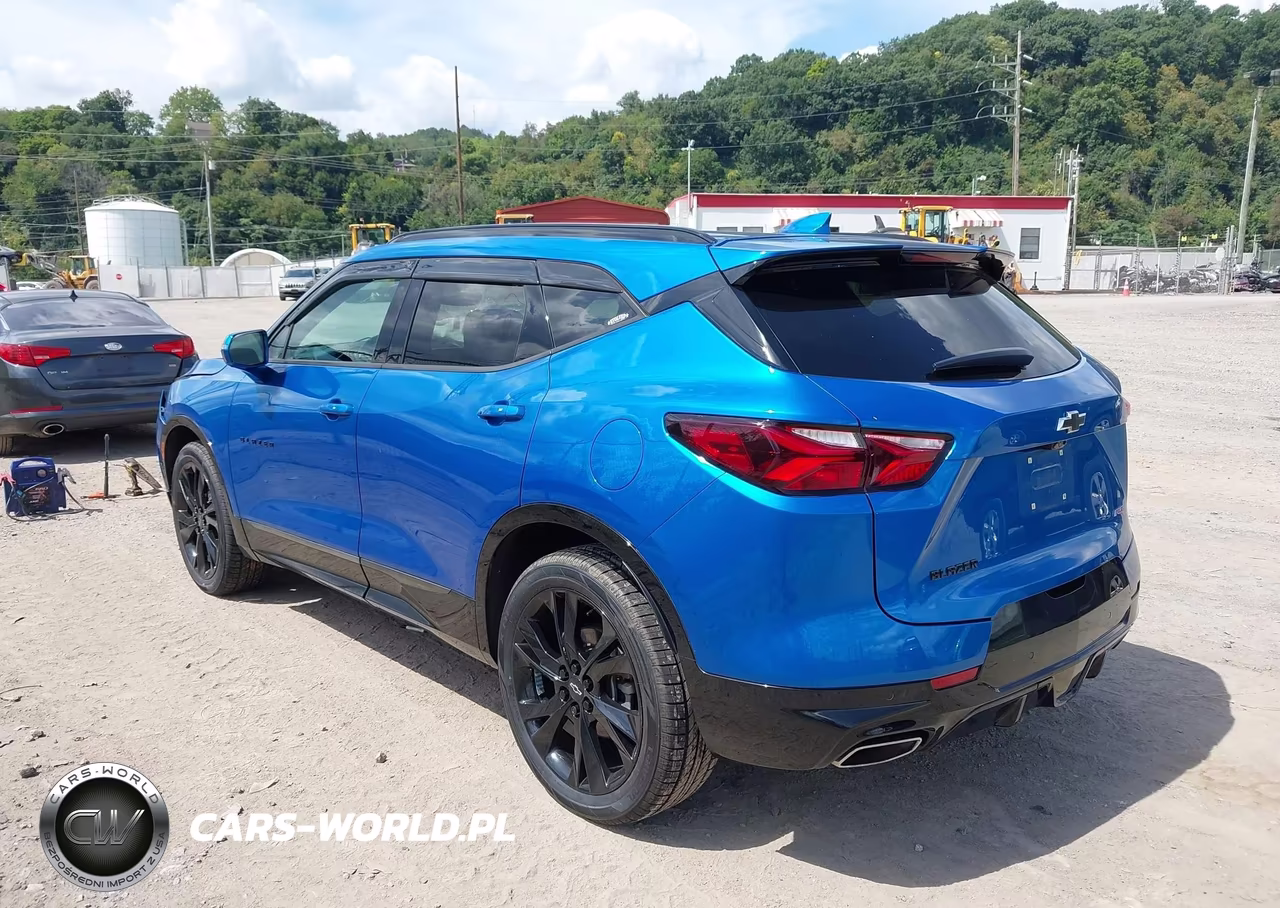 2020 Chevrolet Blazer Fwd Rs VIN:3GNKBERS5LS673309 - 3