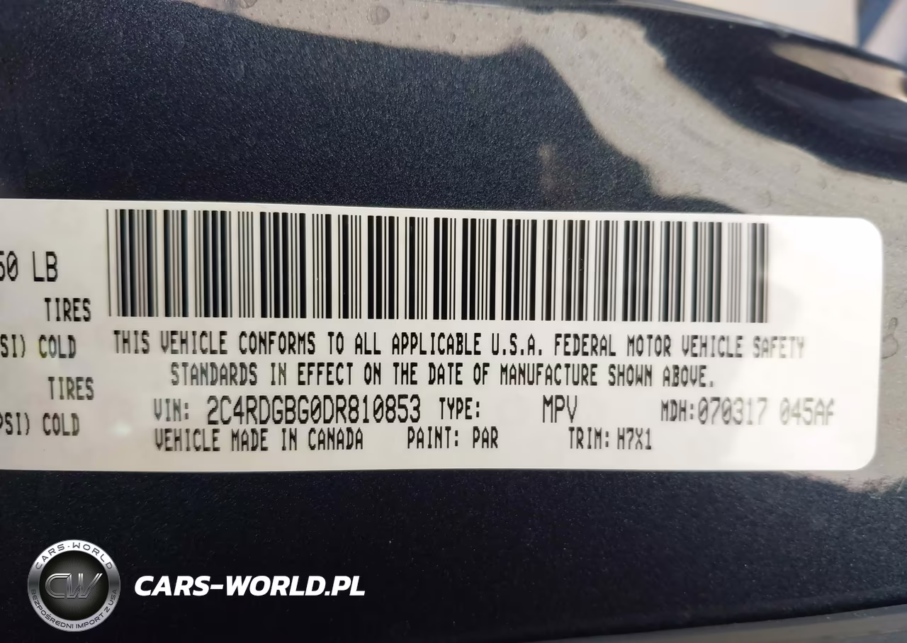 2013 Dodge Grand Caravan American Value Pkg VIN:2C4RDGBG0DR810853 - 9