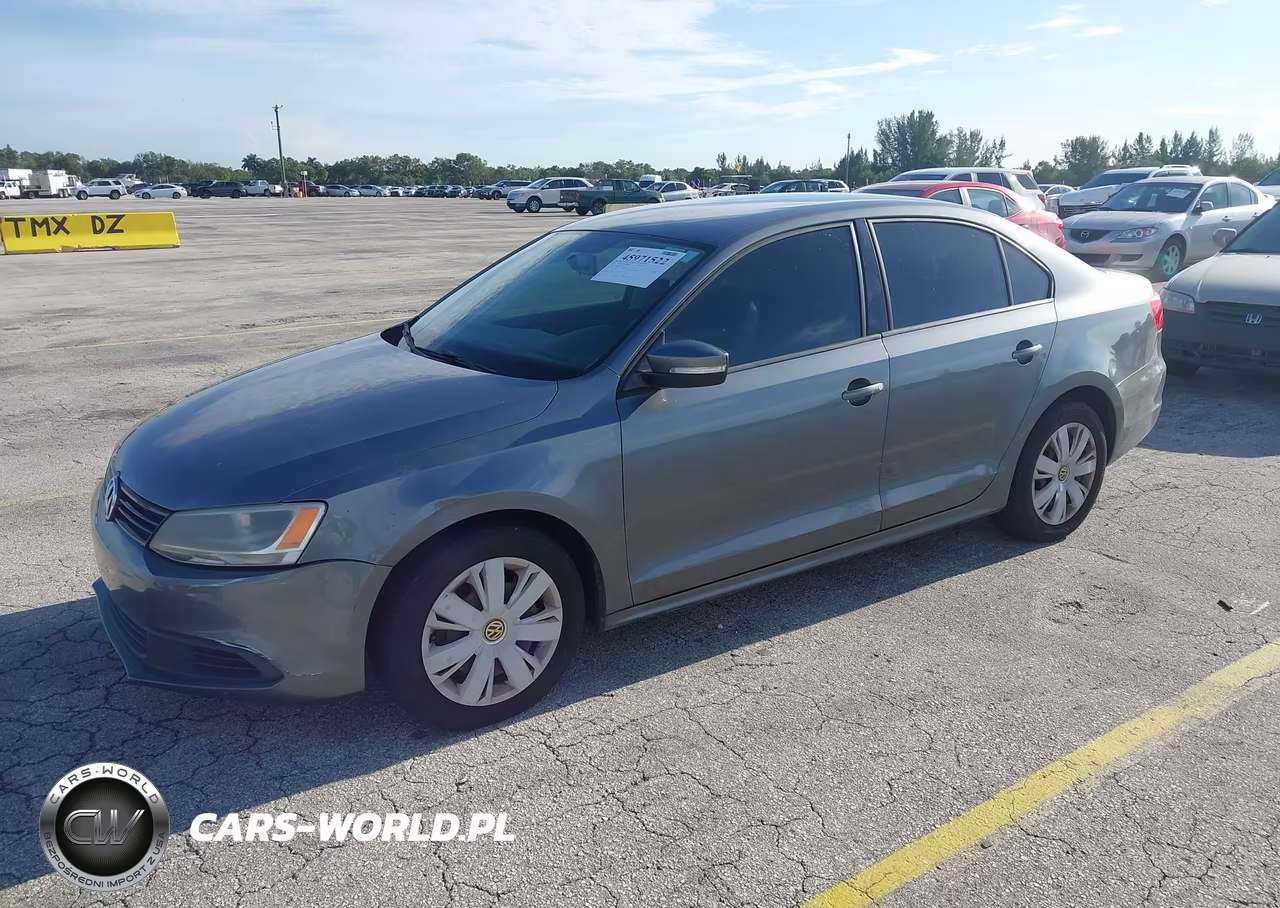 2012 Volkswagen Jetta 2.5L Se VIN:3VWDP7AJ3CM388143 - 2