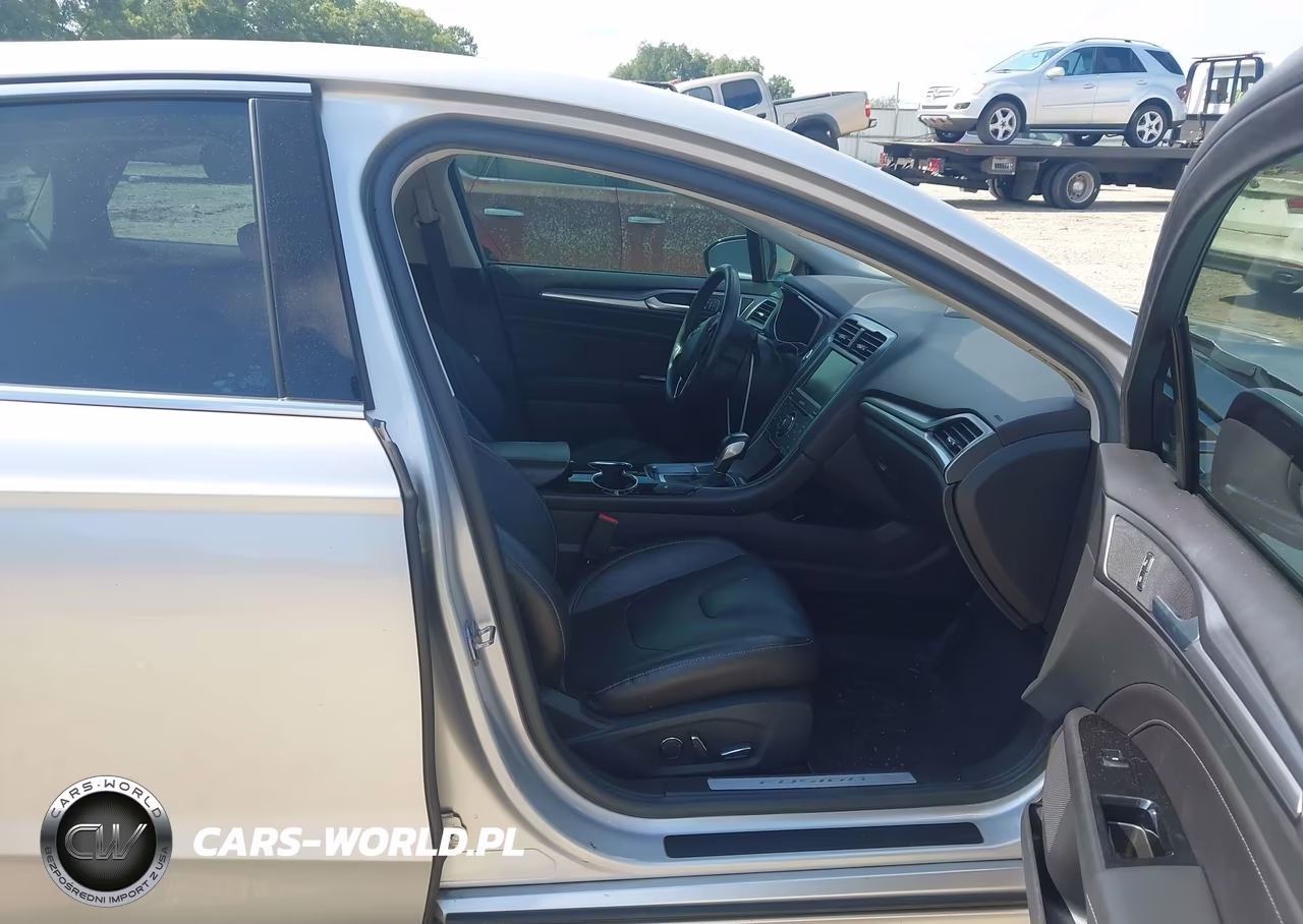 2015 Ford Fusion Hybrid Titanium VIN:3FA6P0RU6FR197623 - 5