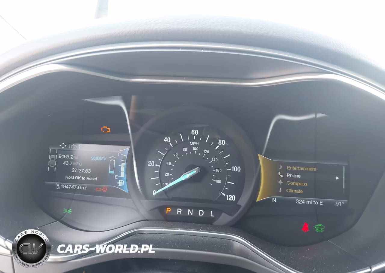 2015 Ford Fusion Hybrid Titanium VIN:3FA6P0RU6FR197623 - 7
