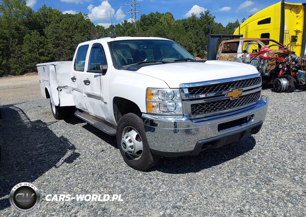 2013 Chevrolet Silverado 3500Hd Chassis Work Truck VIN:1GB4KZCG9DF106253 - 1