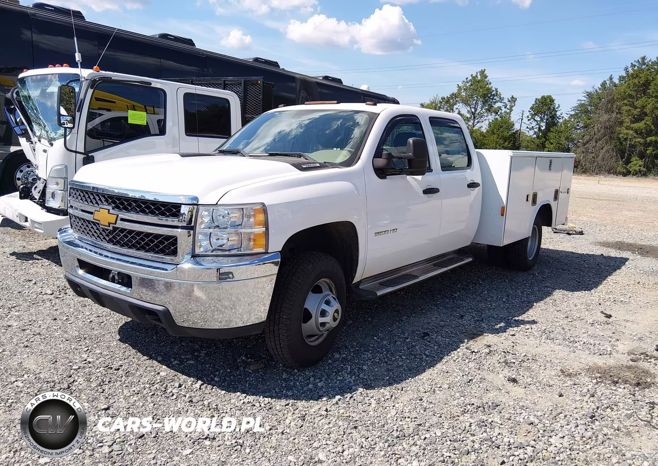 2013 Chevrolet Silverado 3500Hd Chassis Work Truck VIN:1GB4KZCG9DF106253 - 2