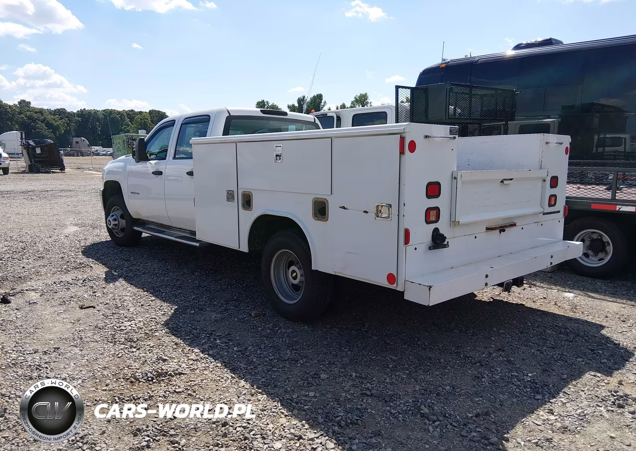 2013 Chevrolet Silverado 3500Hd Chassis Work Truck VIN:1GB4KZCG9DF106253 - 3