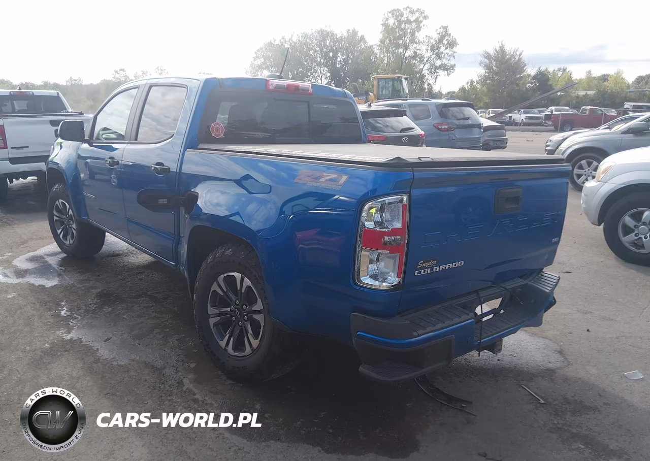 2022 Chevrolet Colorado VIN:1GCGTDEN1N1184366 - 3