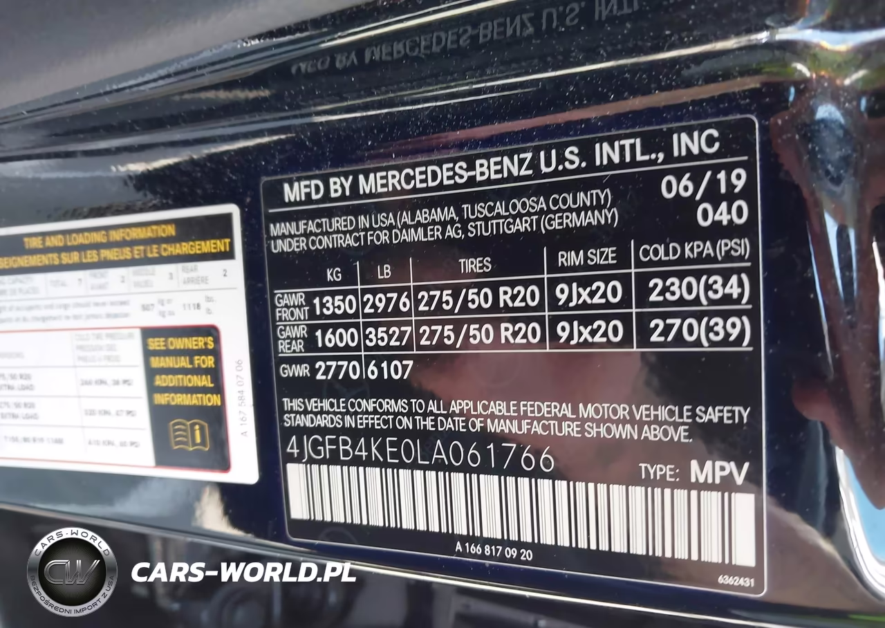 2020 Mercedes-Benz Gle 350 4Matic VIN:4JGFB4KE0LA061766 - 9