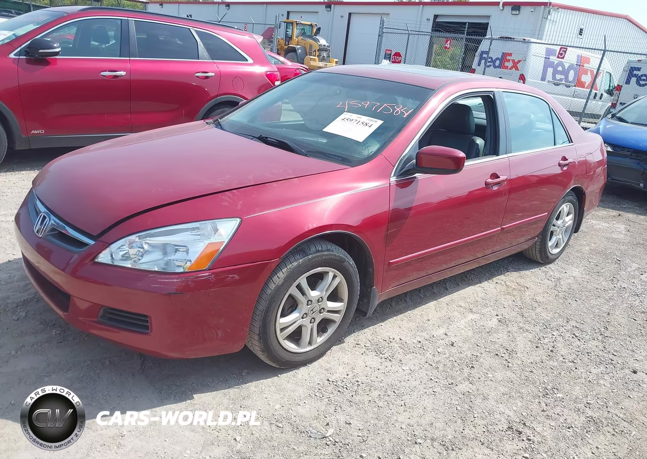 2007 Honda Accord 2.4 Ex VIN:1HGCM56807A055825 - 2