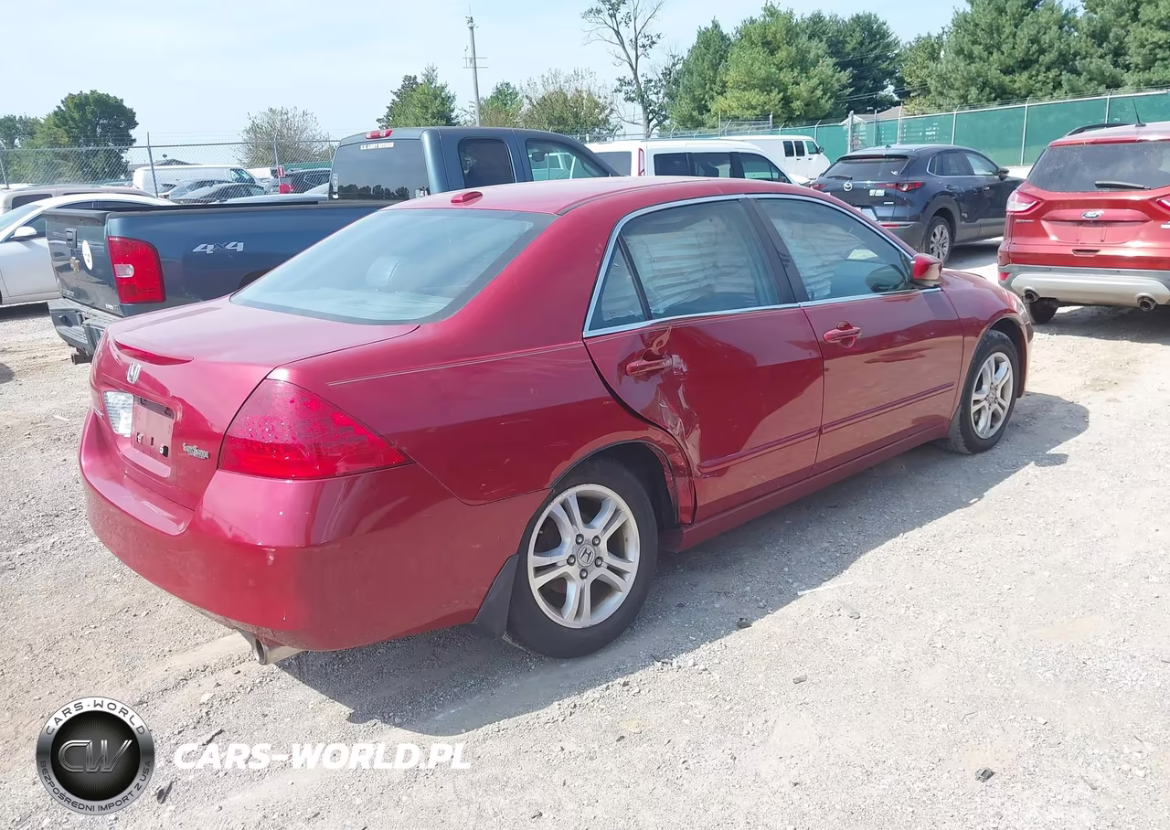 2007 Honda Accord 2.4 Ex VIN:1HGCM56807A055825 - 4