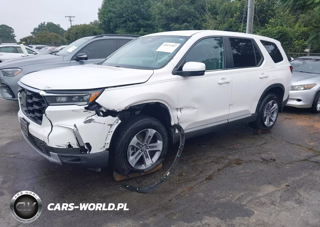 2025 Honda Pilot Ex-L VIN:5FNYG2H48SB024875 - 2
