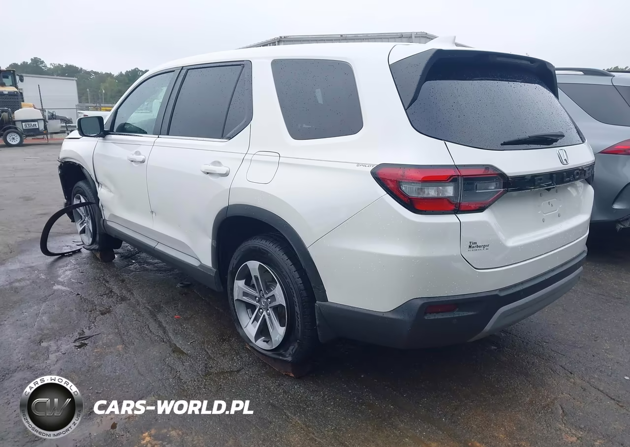 2025 Honda Pilot Ex-L VIN:5FNYG2H48SB024875 - 3