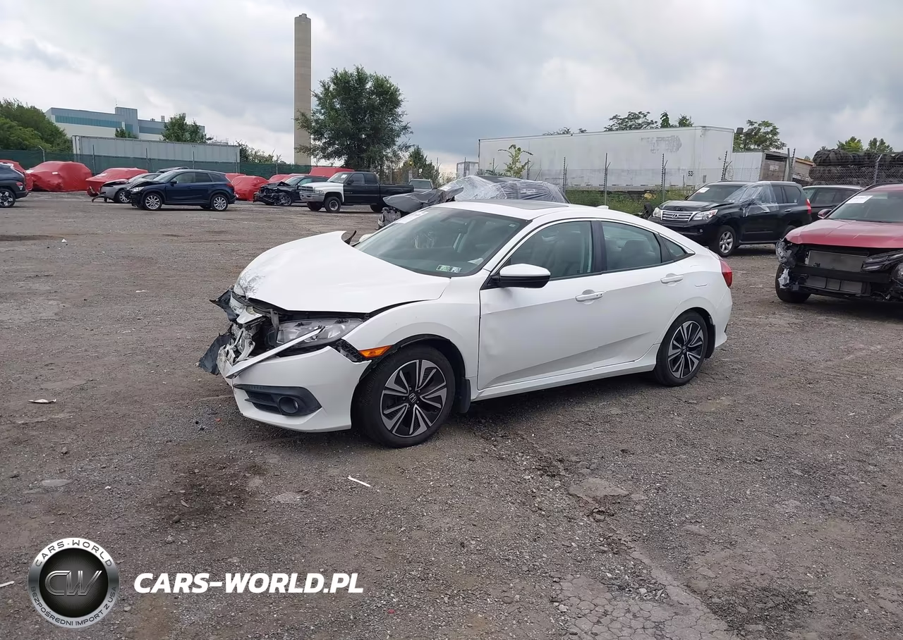 2017 Honda Civic Ex-L VIN:19XFC1F72HE206810 - 2
