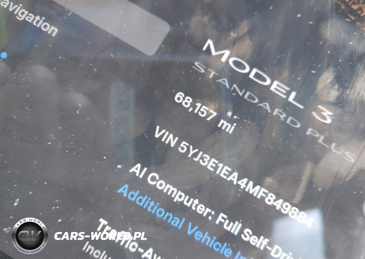 2021 Tesla Model 3 Standard Range Plus Rear-Wheel Drive VIN:5YJ3E1EA4MF849884 - 7