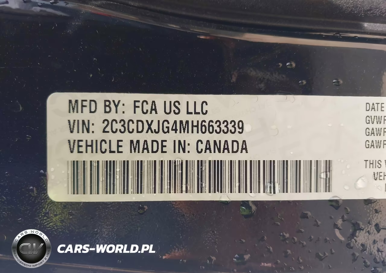 2021 Dodge Charger Sxt Awd VIN:2C3CDXJG4MH663339 - 9