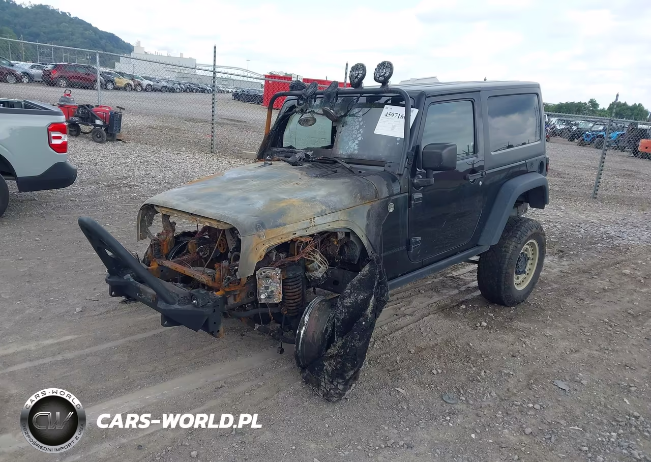 2017 Jeep Wrangler Willys Wheeler VIN:1C4AJWAG7HL553917 - 2