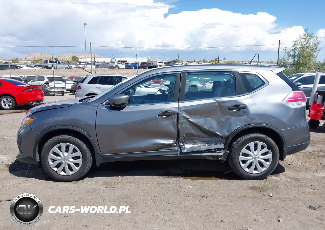 2016 Nissan Rogue S VIN:KNMAT2MV4GP719184 - 14
