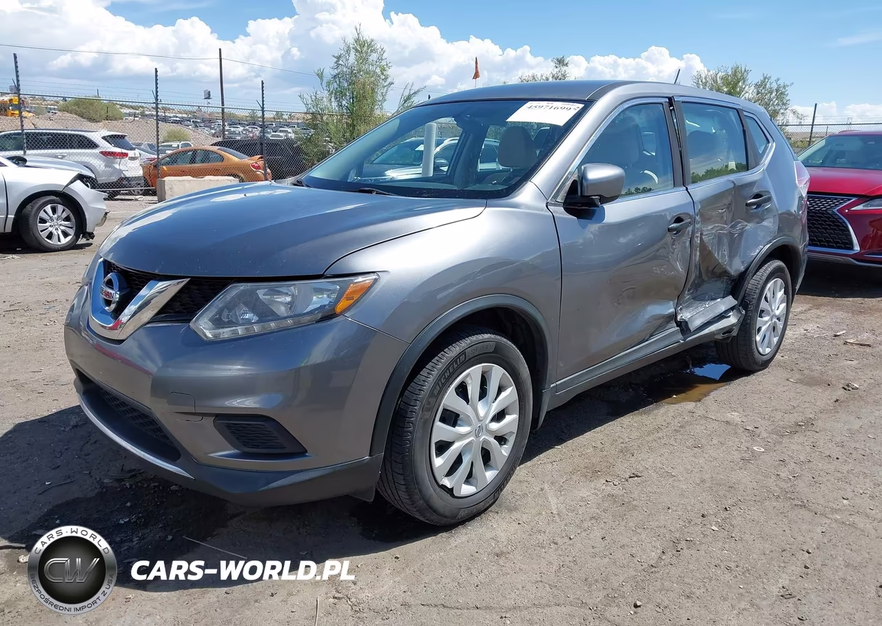 2016 Nissan Rogue S VIN:KNMAT2MV4GP719184 - 2