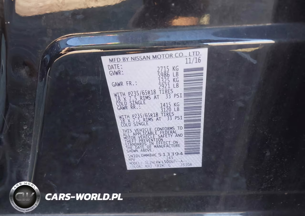 2017 Infiniti Qx60 VIN:5N1DL0MM8HC513394 - 9