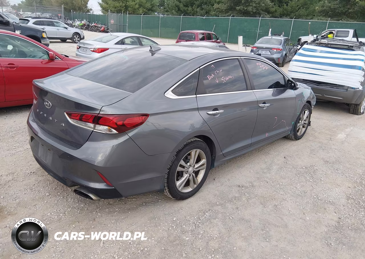 2019 Hyundai Sonata Sel VIN:5NPE34AF1KH729380 - 4