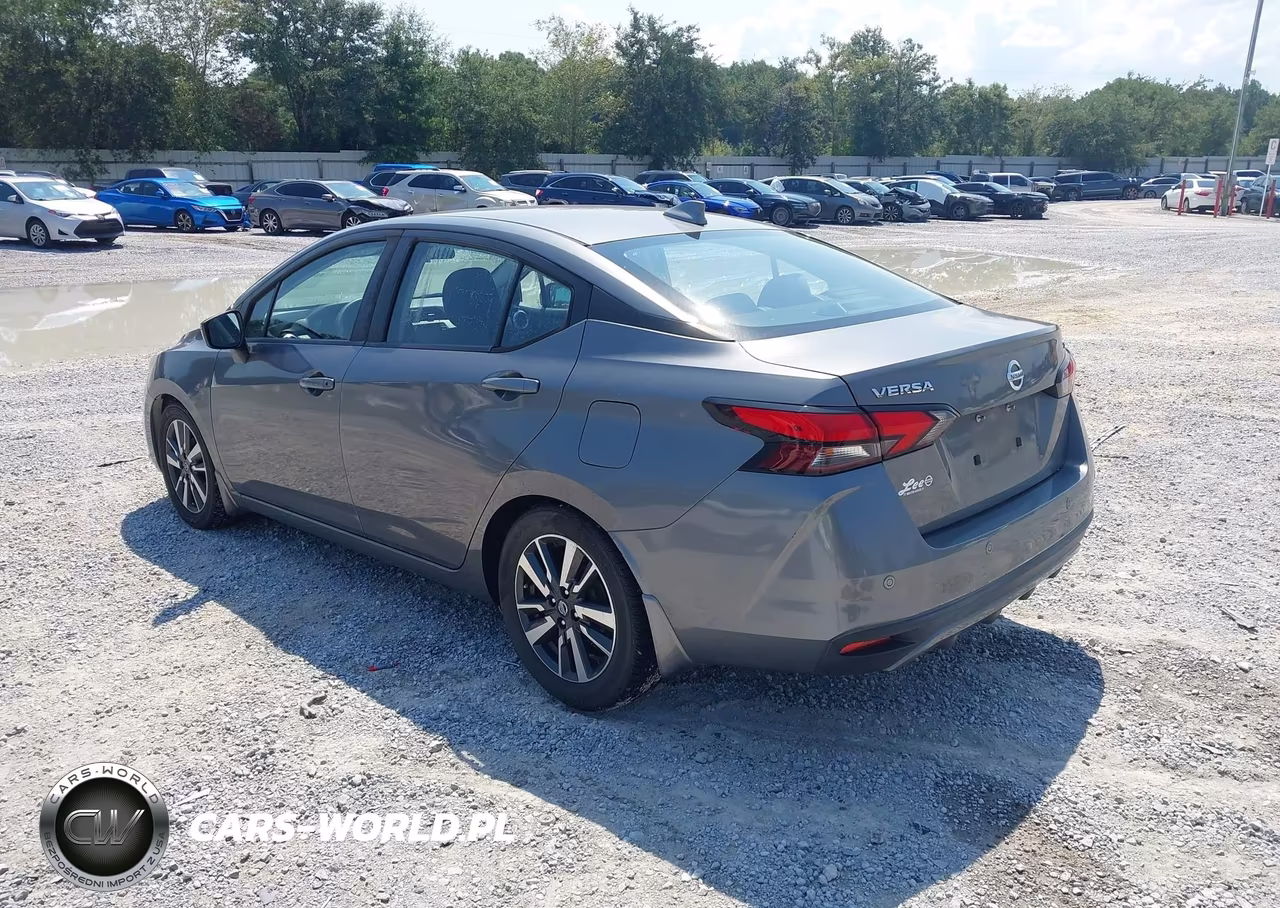 2020 Nissan Versa Sv Xtronic Cvt VIN:3N1CN8EV0LL870181 - 3