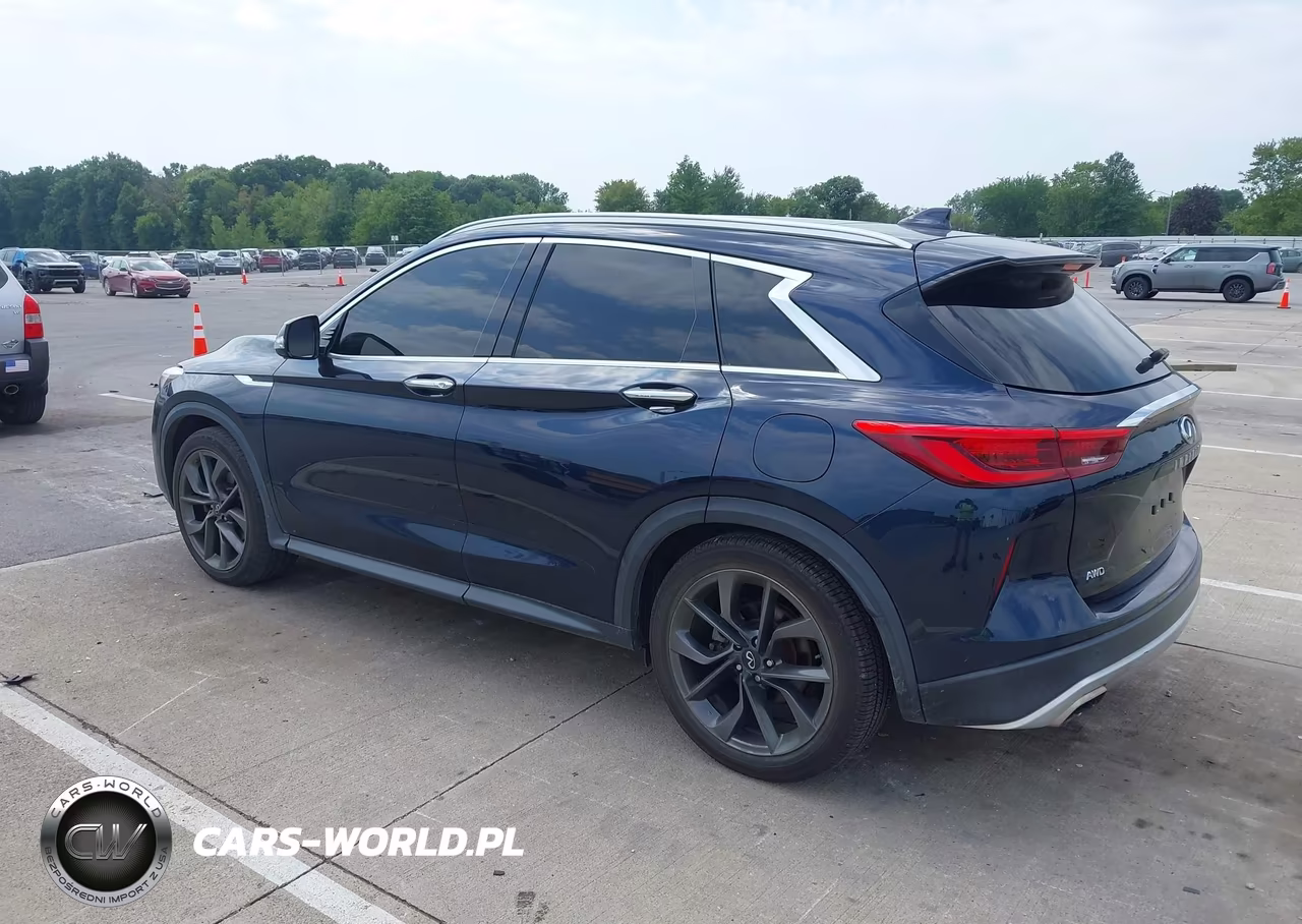 2020 Infiniti Qx50 Autograph Awd-Essential Awd-Luxe Awd-Pure Awd-Sensory Awd VIN:3PCAJ5M32LF115238 - 3