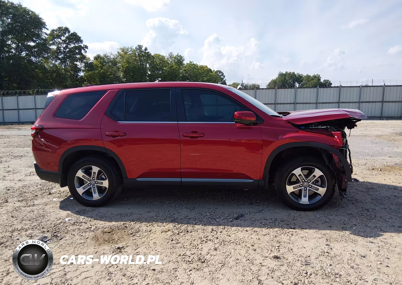 2025 Honda Pilot Ex-L VIN:5FNYG1H49SB065445 - 14