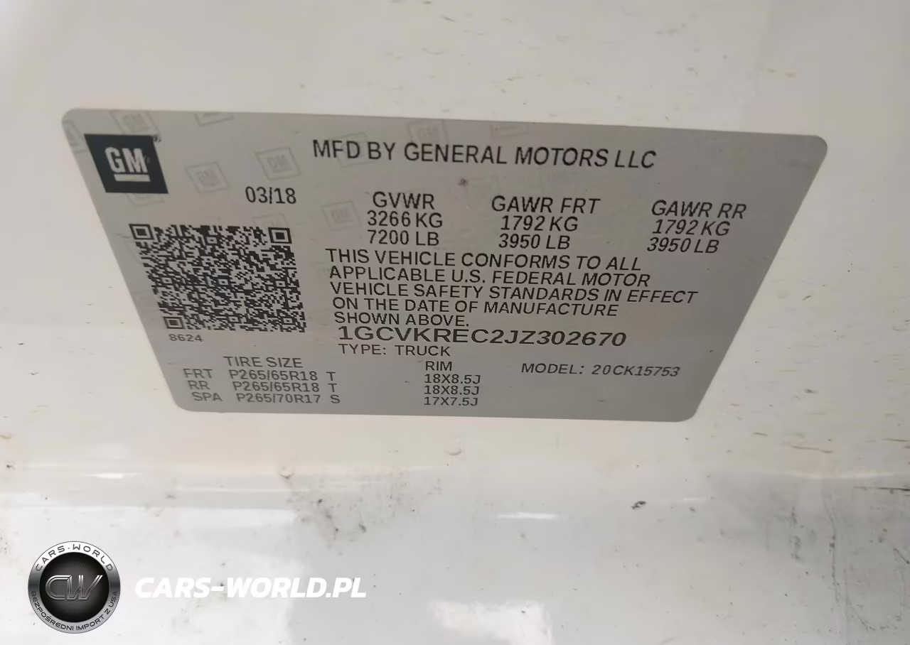 2018 Chevrolet Silverado 1500 1Lt VIN:1GCVKREC2JZ302670 - 9