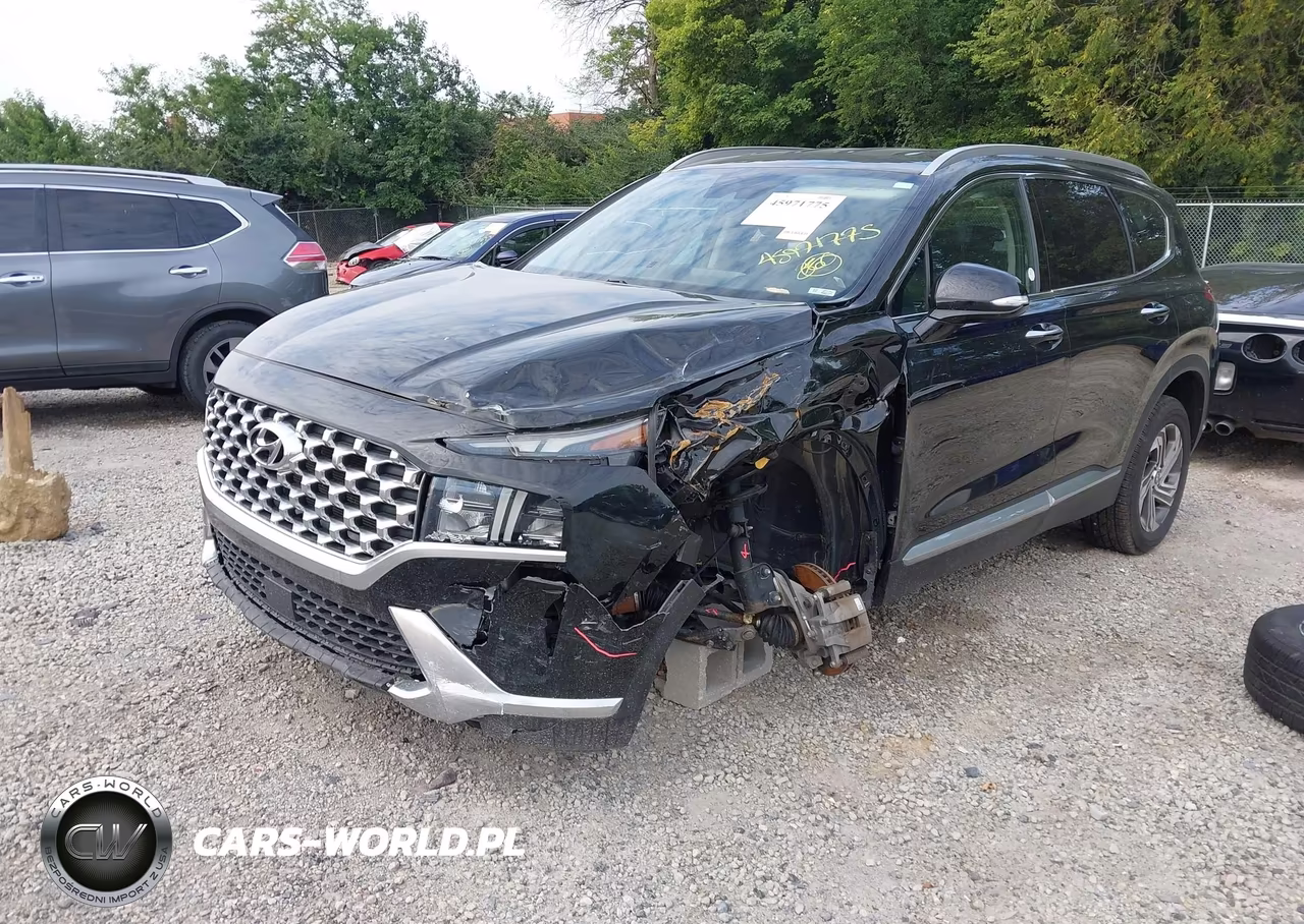 2021 Hyundai Santa Fe Sel VIN:5NMS6DAJ5MH338487 - 2