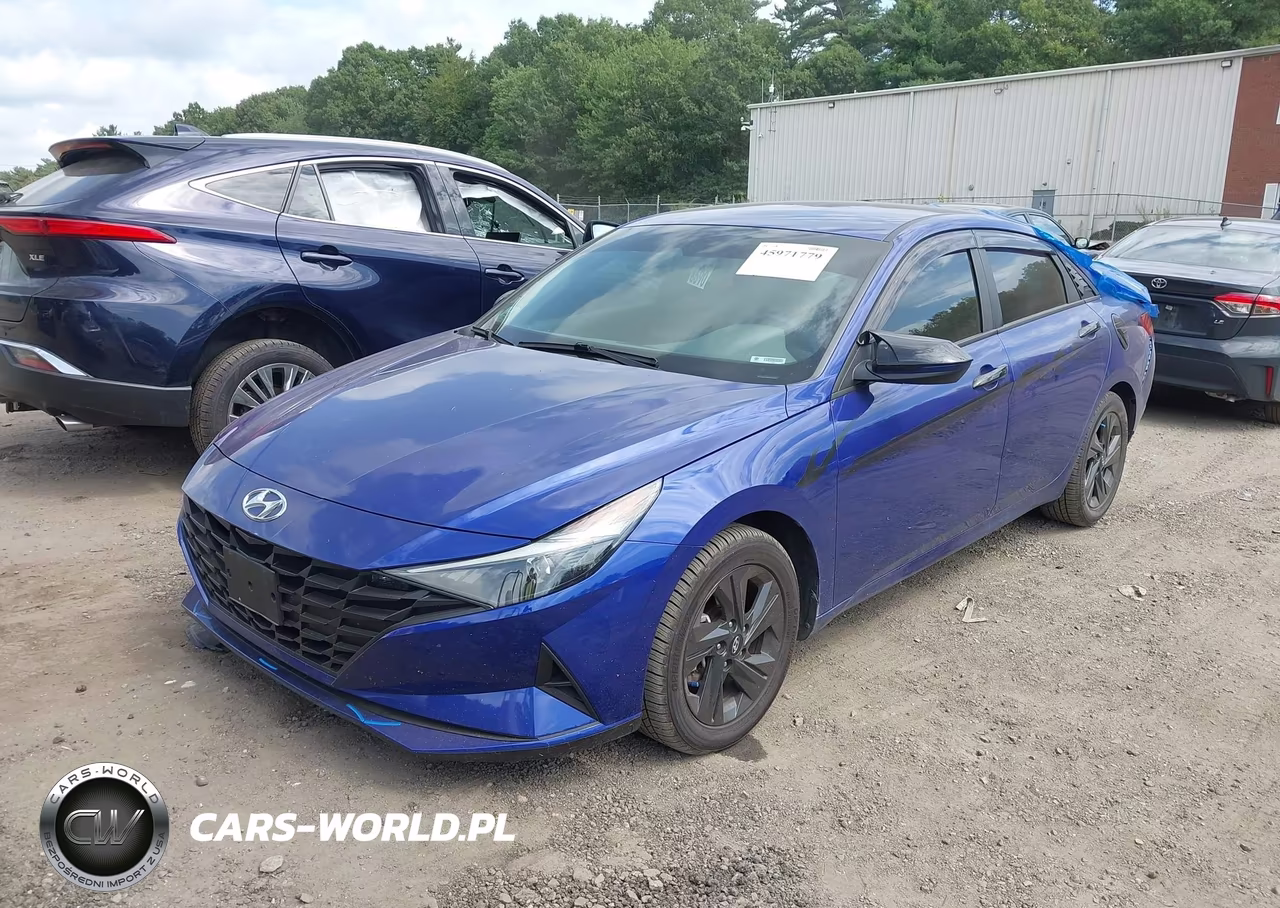 2023 Hyundai Elantra Sel VIN:KMHLM4AG8PU587695 - 2