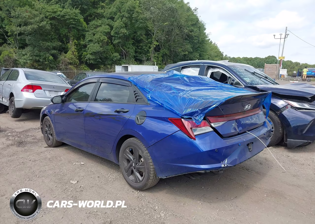 2023 Hyundai Elantra Sel VIN:KMHLM4AG8PU587695 - 3