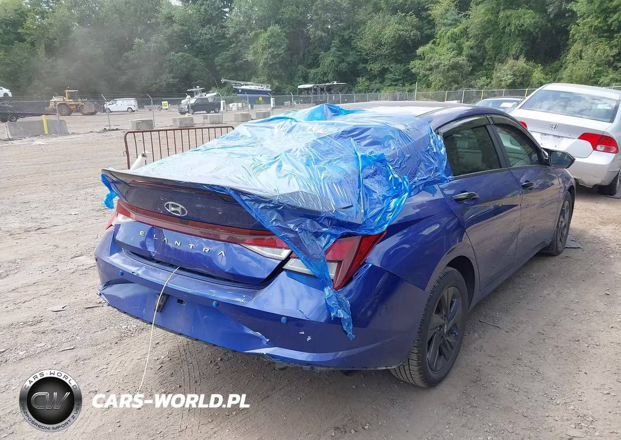 2023 Hyundai Elantra Sel VIN:KMHLM4AG8PU587695 - 4