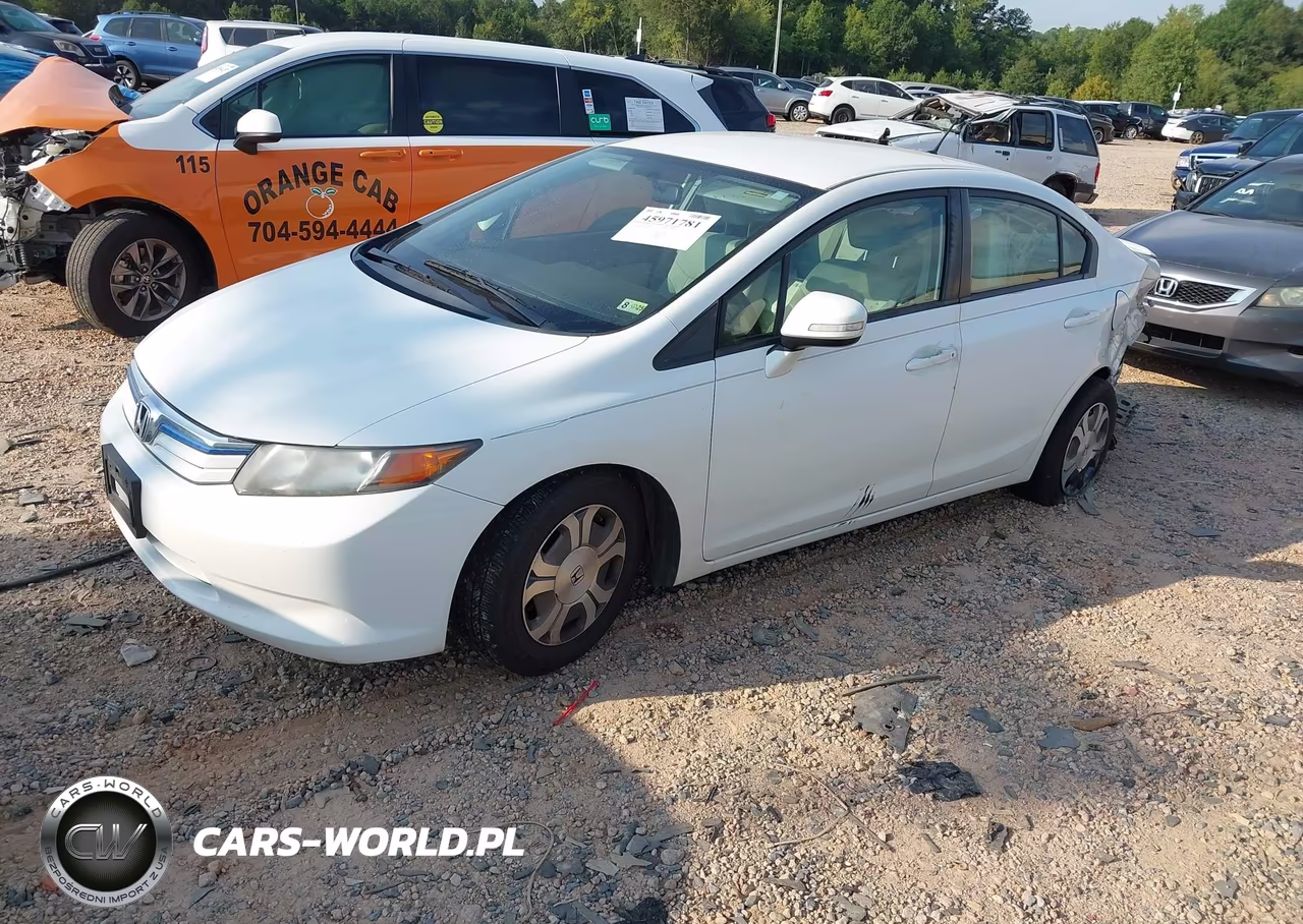 2012 Honda Civic Hybrid VIN:JHMFB4F21CS009754 - 2
