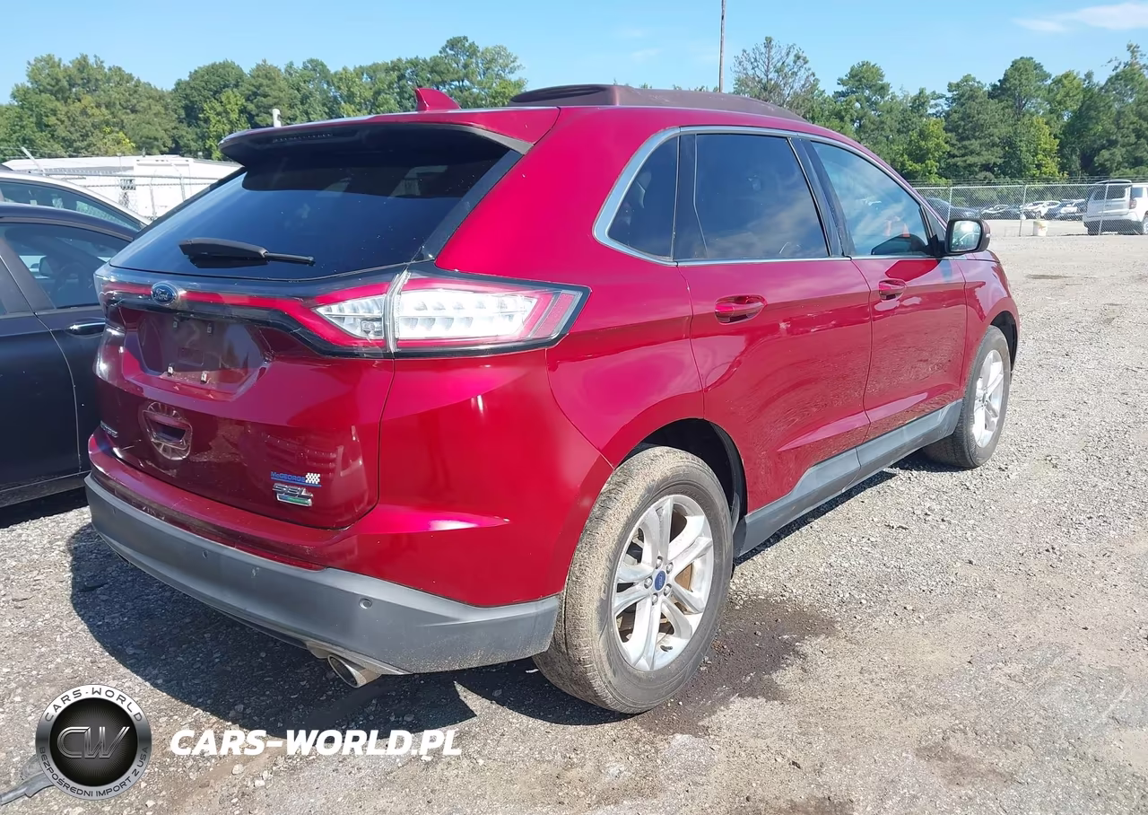 2017 Ford Edge Sel VIN:2FMPK3J94HBC01641 - 4