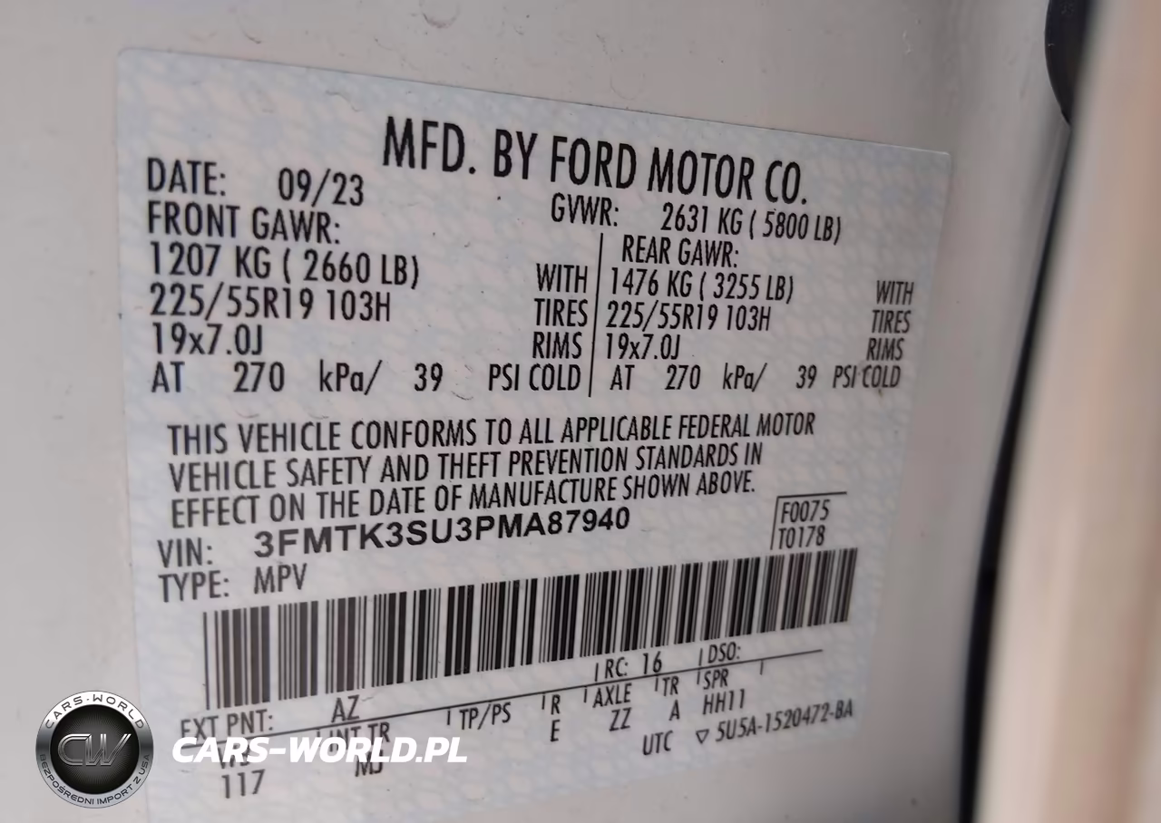 2023 Ford Mustang Mach-E Premium VIN:3FMTK3SU3PMA87940 - 9