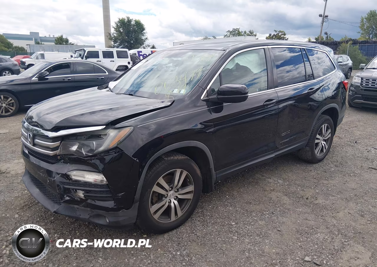2017 Honda Pilot Ex-L VIN:5FNYF6H56HB002479 - 2