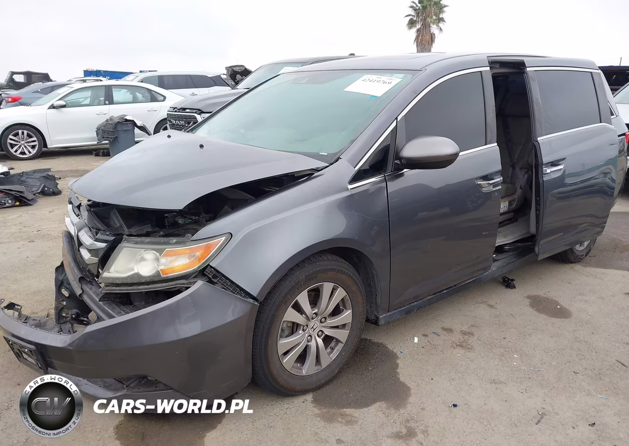 2016 Honda Odyssey Ex-L VIN:5FNRL5H61GB114265 - 2