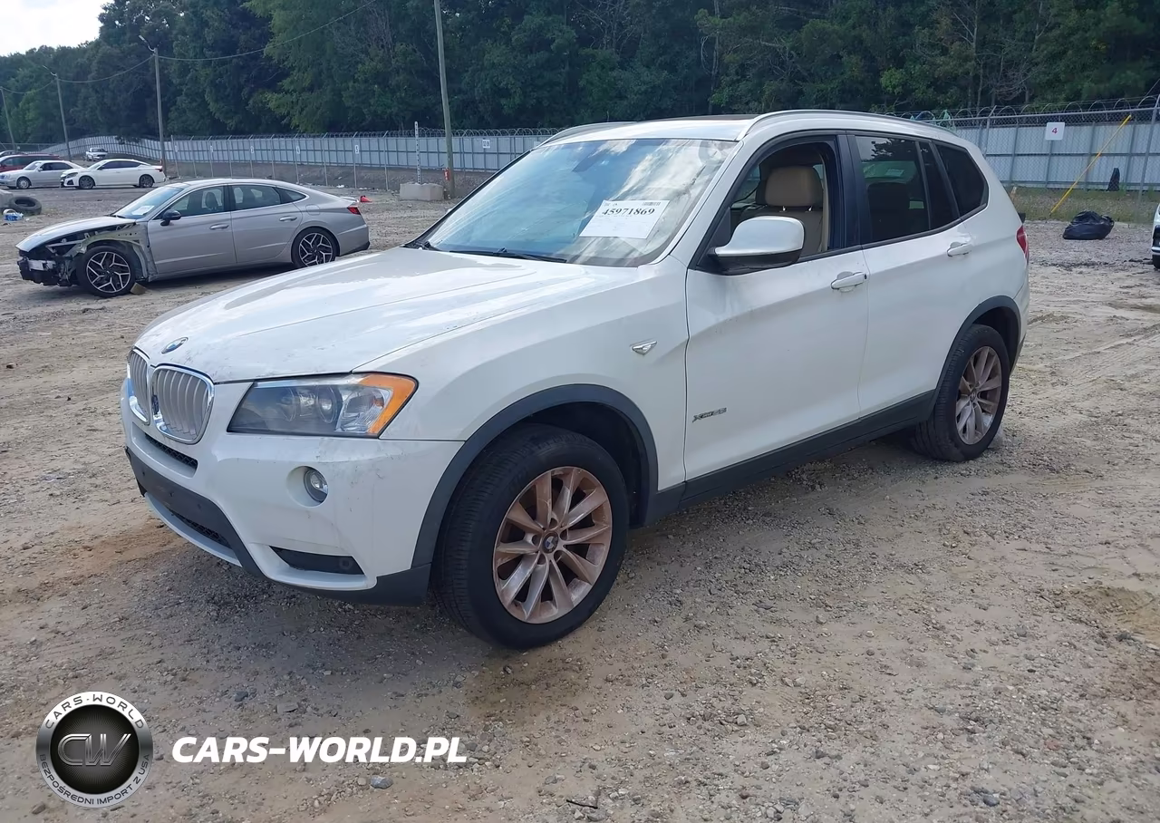 2013 BMW X3 xDrive28I VIN:5UXWX9C52D0D01930 - 2