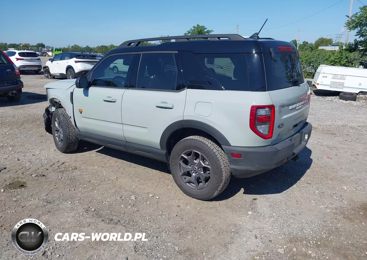 2024 Ford Bronco Sport Badlands VIN:3FMCR9D90RRE95017 - 3
