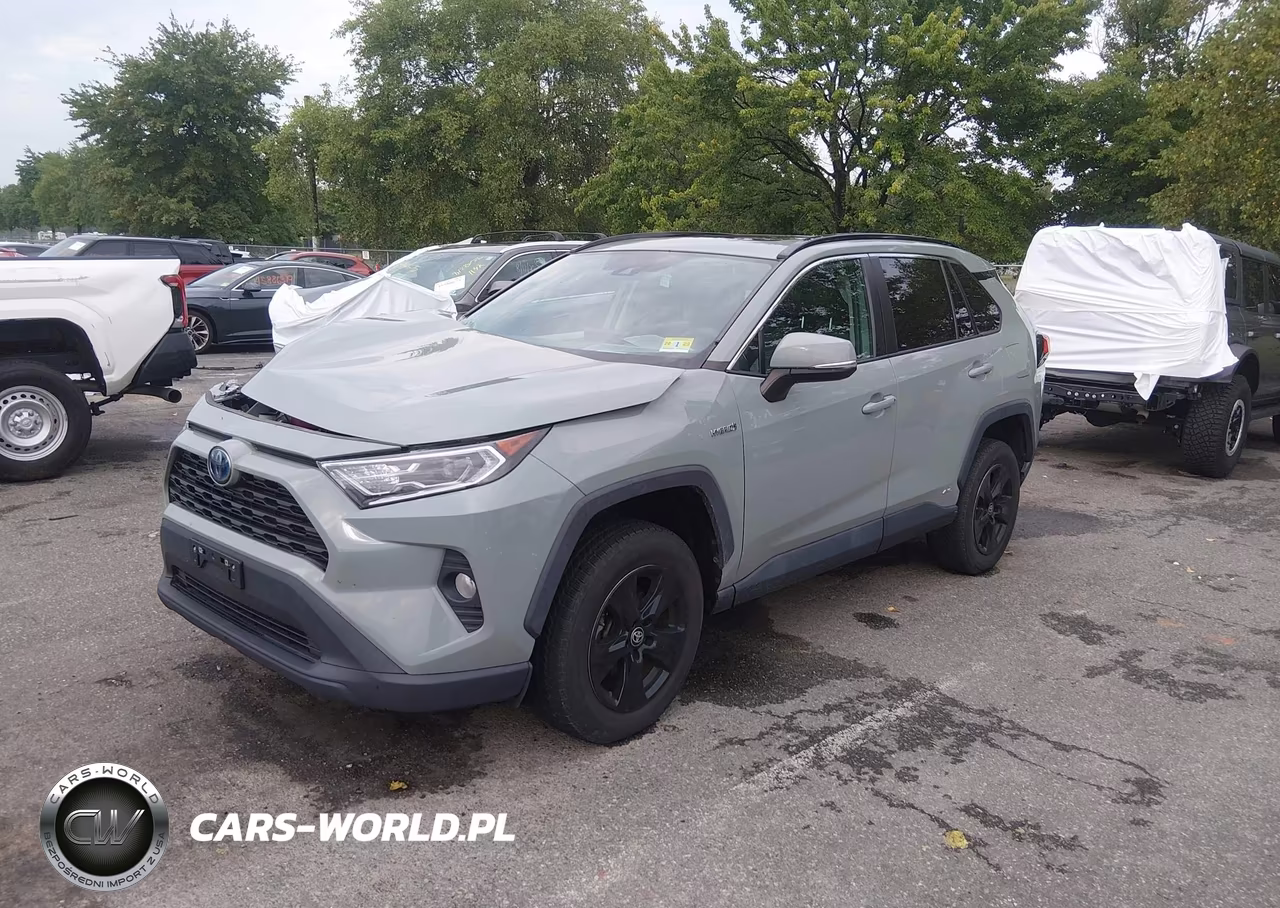 2021 Toyota Rav4 Hybrid Xle VIN:4T3RWRFV2MU039106 - 2
