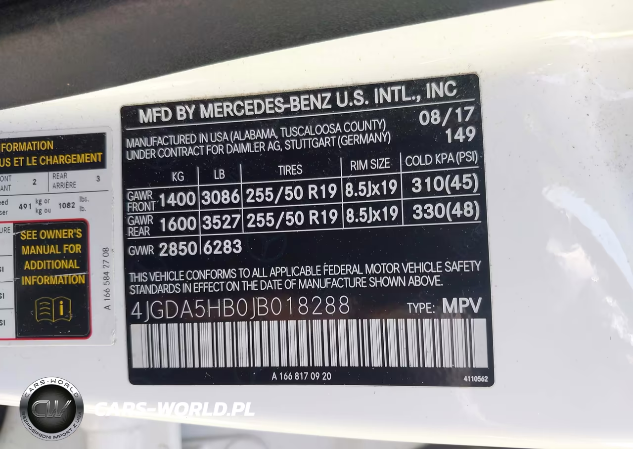 2018 Mercedes-Benz Gle 350 4Matic VIN:4JGDA5HB0JB018288 - 9