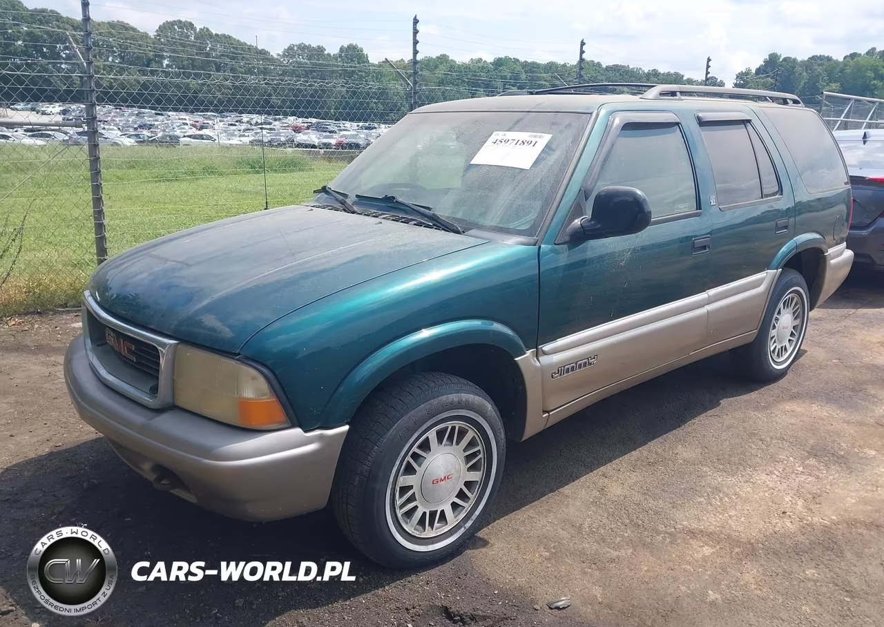 1998 GMC Jimmy Sle VIN:1GKDT13W8W2543726 - 2