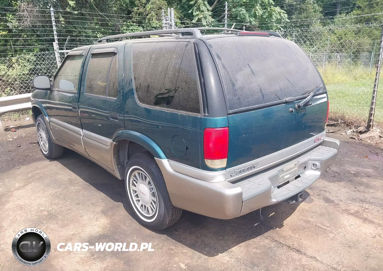 1998 GMC Jimmy Sle VIN:1GKDT13W8W2543726 - 3