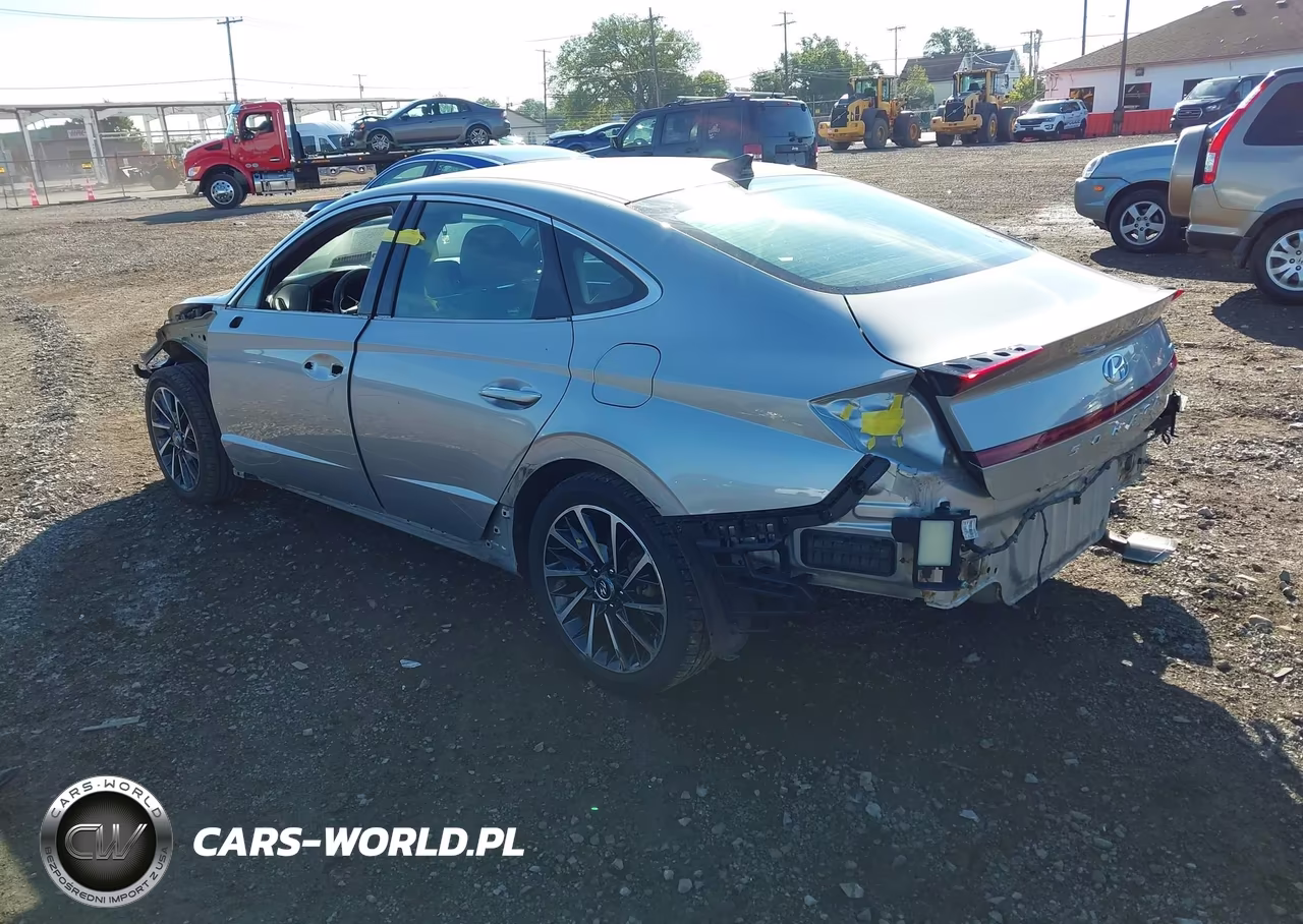 2020 Hyundai Sonata Sel Plus VIN:5NPEJ4J26LH025227 - 3