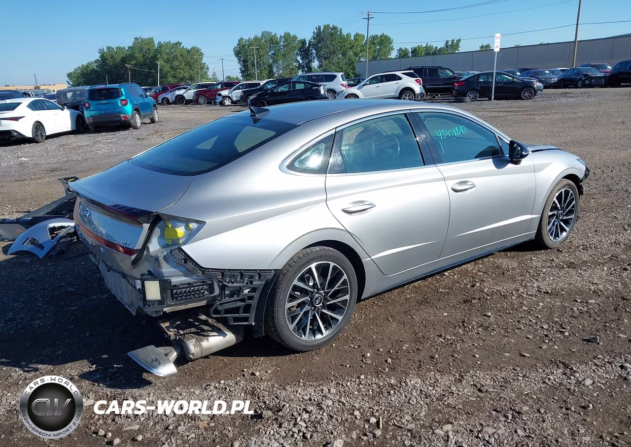 2020 Hyundai Sonata Sel Plus VIN:5NPEJ4J26LH025227 - 4