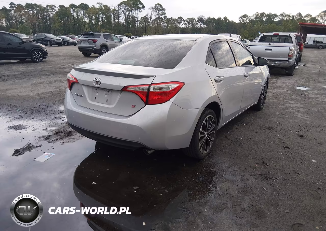 2015 Toyota Corolla S Plus VIN:2T1BURHE7FC419298 - 4