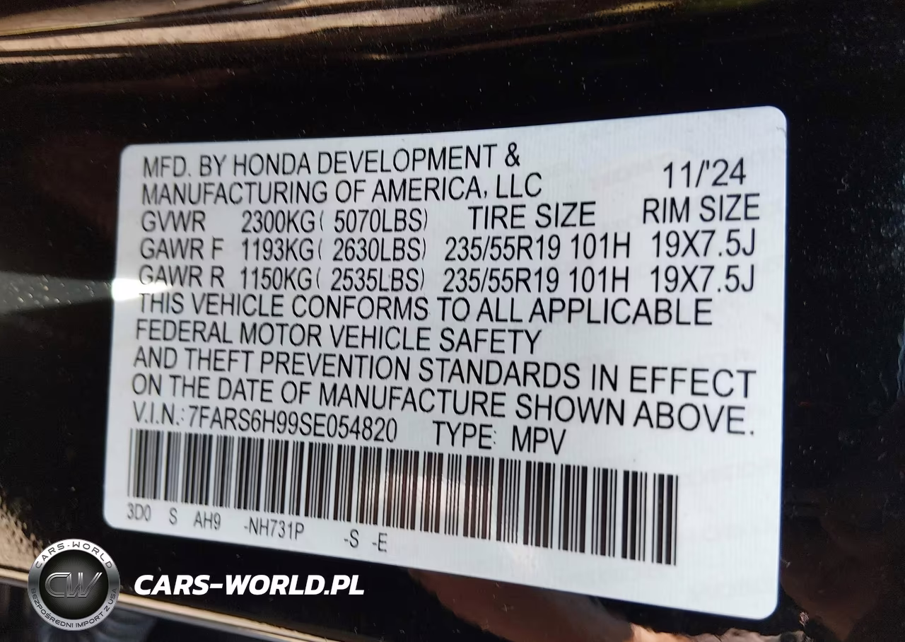 2025 Honda Cr-V Hybrid Sport Touring VIN:7FARS6H99SE054820 - 9